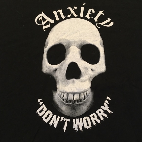 DaShareZ0ne “Anxiety” t-shirt L - Picture 2 of 2